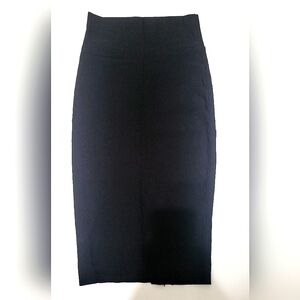 Black pencil skirt